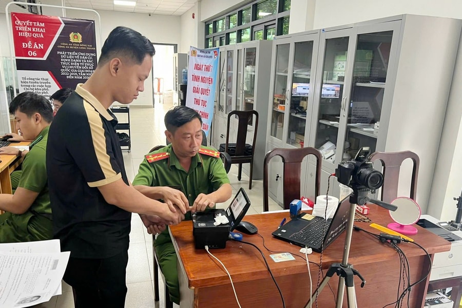 Địa chỉ 45 trạm cấp Căn cước, định danh điện tử địa bàn tỉnh Đồng Nai