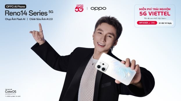 Viettel phối hợp OPPO ra mắt Reno14 Series - Thúc đẩy phổ cập 5G tại Việt Nam