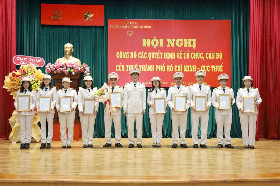 Thuế TP. Hồ Chí Minh kiện toàn bộ máy, hướng tới tinh gọn, hiệu quả