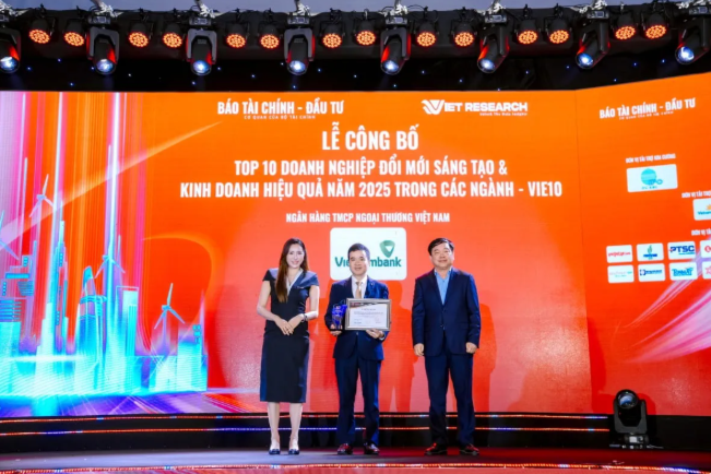 Vietcombank dẫn đầu ngành ngân hàng về đổi mới sáng tạo và ESG
