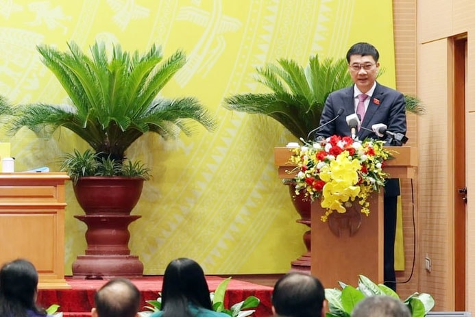 Phó Chủ tịch Quốc hội Vũ Hồng Thanh dự Kỳ họp thứ 25, HĐND TP. Hà Nội