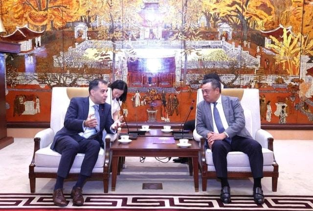 Chủ tịch UBND TP. Hà Nội tiếp Đại sứ Thổ Nhĩ Kỳ tại Việt Nam