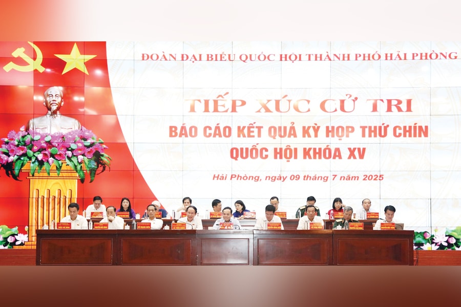 Trưởng Ban Chính sách, chiến lược Trung ương Trần Lưu Quang tiếp xúc cử tri thành phố Hải Phòng: Đoàn kết - Minh bạch - Đồng hành - Đồng thuận