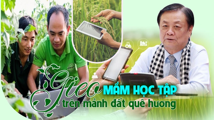 Gieo mầm học tập trên mảnh đất quê hương