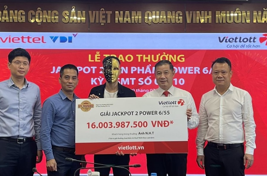 Chọn ngày sinh vợ con để chơi Vietlott, công nhân TP. Hồ Chí Minh trúng hơn 16 tỷ đồng