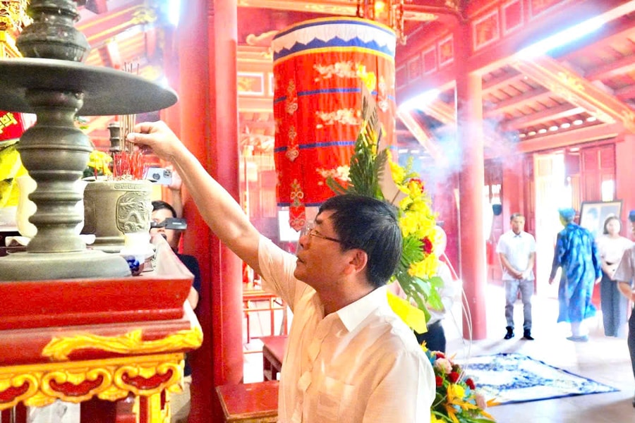 Quảng Trị: Kỷ niệm 140 năm ngày Vua Hàm Nghi ban Chiếu Cần Vương