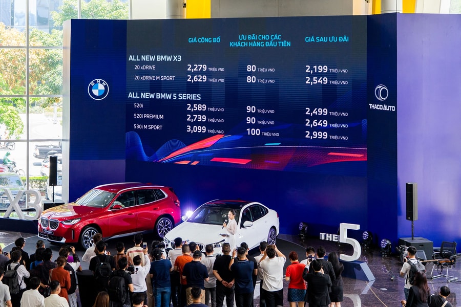 THACO AUTO giới thiệu thế hệ sản phẩm BMW hoàn toàn mới tại Việt Nam