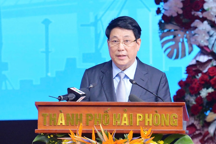 Chủ tịch nước Lương Cường dự Hội nghị xúc tiến đầu tư Thành phố Hải Phòng