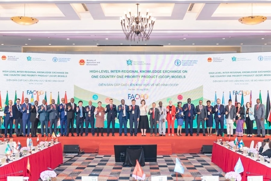Thúc đẩy xây dựng mạng lưới sản phẩm OCOP toàn cầu