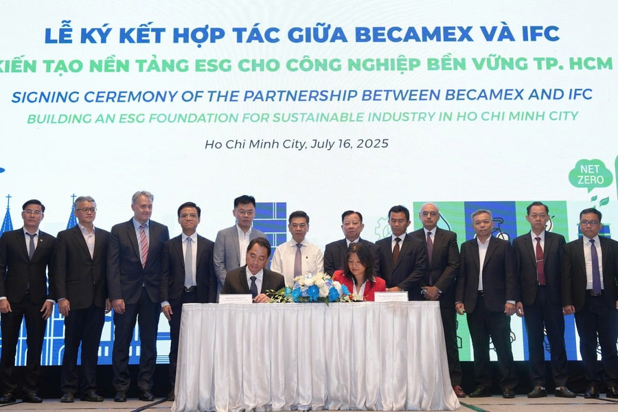 Tập đoàn Becamex hợp tác cùng IFC triển khai mô hình KCN sinh thái hướng đến tương lai xanh