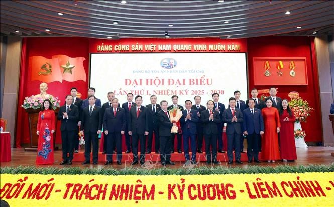 Xây dựng Đảng bộ Tòa án nhân dân tối cao trong sạch, vững mạnh toàn diện