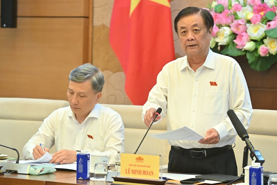 Phó Chủ tịch Quốc hội Lê Minh Hoan chủ trì làm việc với Tập đoàn Than – Khoáng sản Việt Nam, Tập đoàn Xi măng Việt Nam