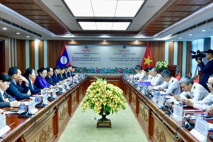 Tăng cường hợp tác chuyên môn giữa Kiểm toán Nhà nước Việt Nam và Kiểm toán Nhà nước Lào