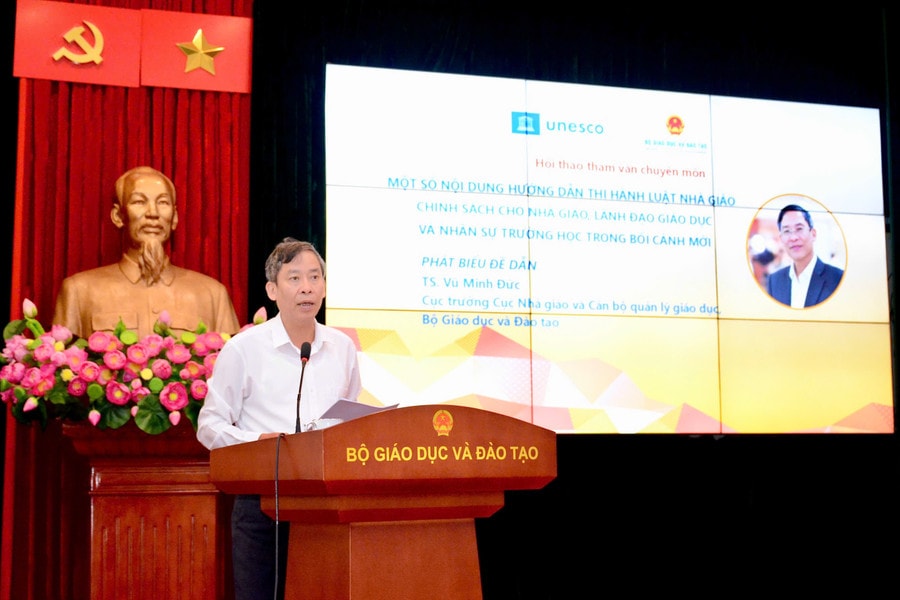 Bảo đảm hiệu lực thi hành của Luật Nhà giáo: Trình Chính phủ ban hành 3 Nghị định và 12 Thông tư