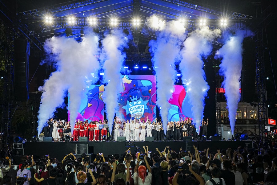 Mỹ Anh, Lâm Bảo Ngọc biểu diễn tại K-pop Lovers Festival 2025