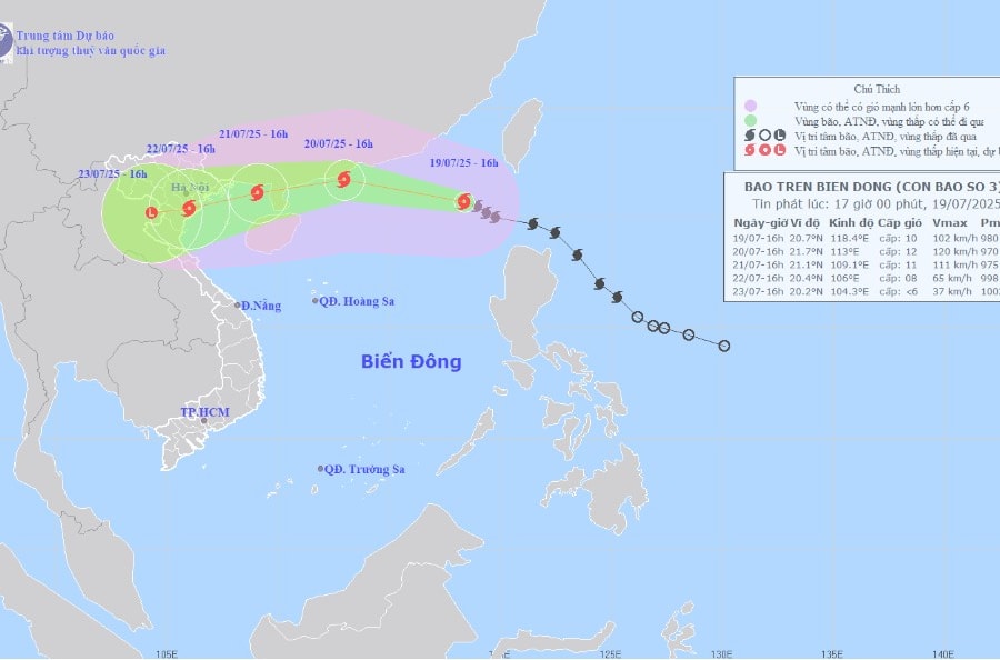 Thủ tướng yêu cầu tập trung ứng phó với cơn bão số 3