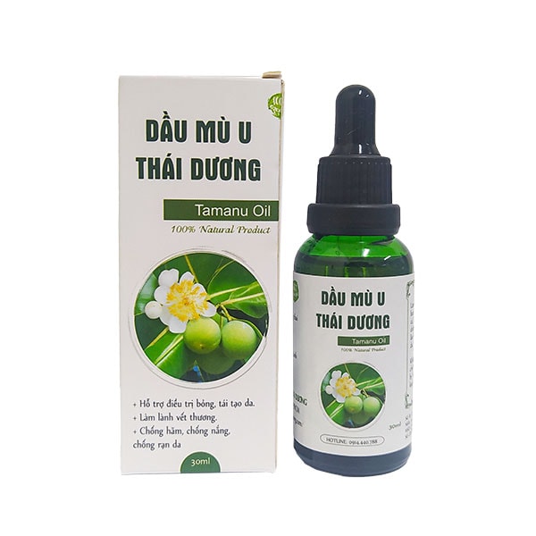 Thu hồi, tiêu hủy toàn quốc 4 lô Dầu mù u Thái Dương vì không đạt chất lượng