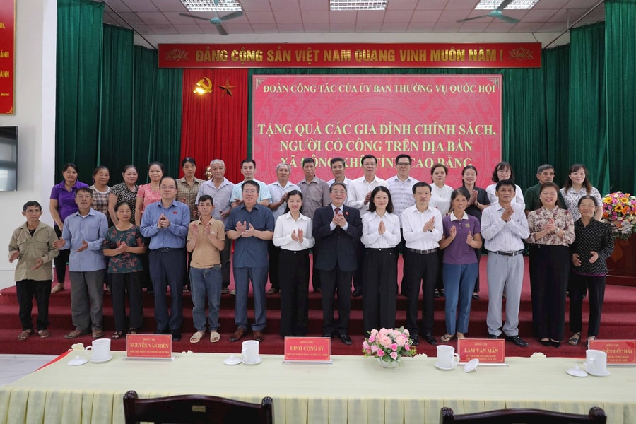 Phó Chủ tịch Quốc hội Nguyễn Đức Hải: Những đóng góp, hy sinh của bao thế hệ người Đông Khê mãi là niềm tự hào của dân tộc