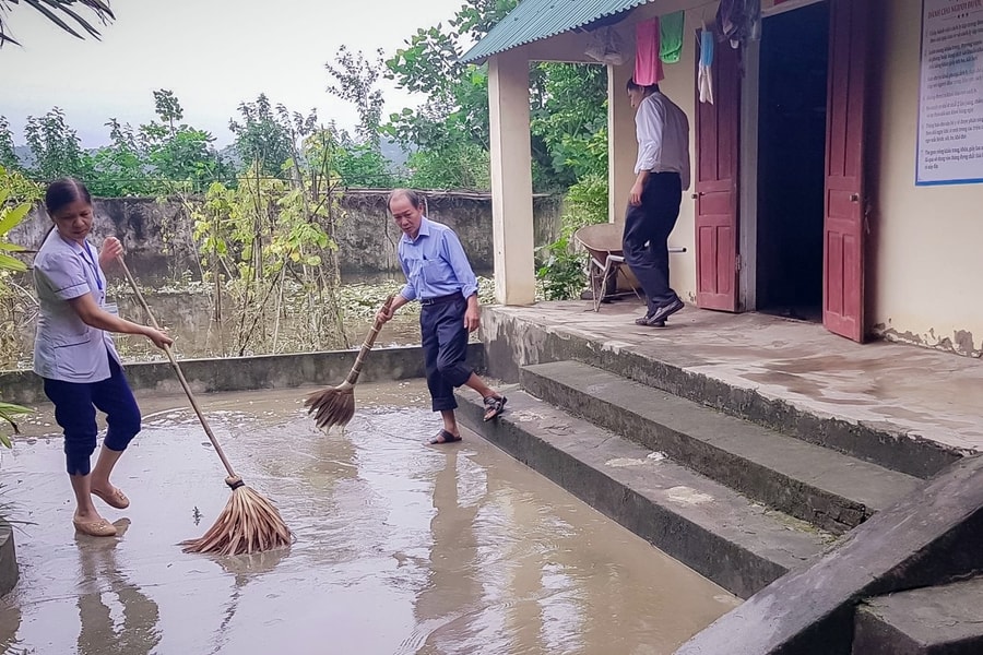 Người dân làm gì để phòng bệnh sau mỗi đợt bão lũ?