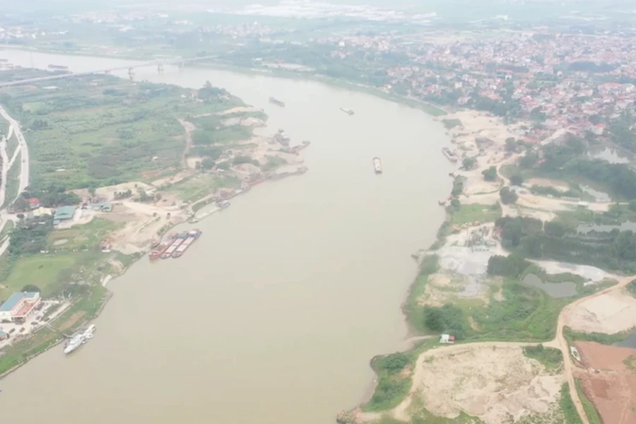 Công ty Cổ phần Tập đoàn Masterise đề nghị khảo sát các mỏ vật liệu, bến thủy nội địa tạm dọc sông Đuống