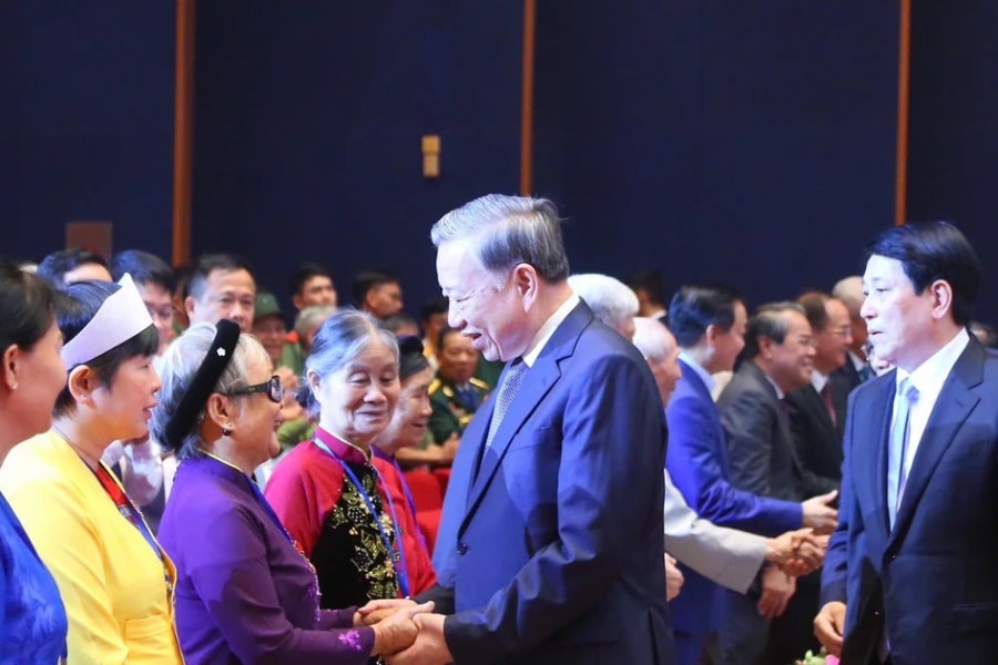 Tổng Bí thư Tô Lâm: Chăm lo, thực hiện chính sách ưu đãi người có công là bổn phận, nhiệm vụ thường xuyên, lâu dài