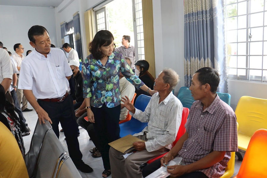 An Giang: Khảo sát hoạt động của chính quyền 2 cấp tại xã Mỹ Thuận, Sơn Kiên