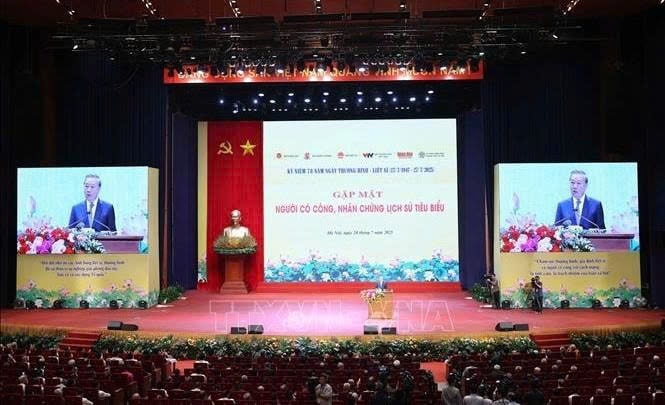 Tổng Bí thư Tô Lâm: Tiếp tục rà soát, hoàn thiện và thực hiện tốt chính sách ưu đãi người có công với cách mạng