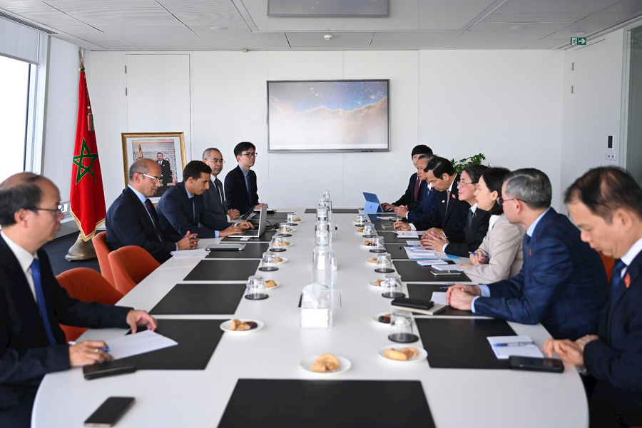 Phó Chủ tịch Quốc hội Nguyễn Đức Hải thăm, làm việc với Trung tâm tài chính Casablanca