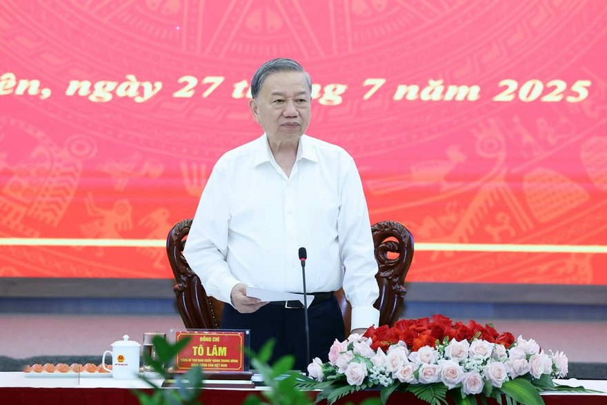 Tổng Bí thư Tô Lâm: Tinh thần 'Điện Biên Phủ' phải tiếp tục được thắp lên như một mệnh lệnh phát triển