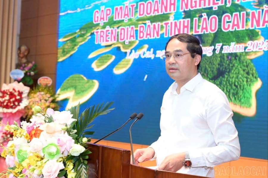 Lào Cai tổ chức gặp mặt doanh nghiệp, nhà đầu tư trên địa bàn tỉnh sau sáp nhập