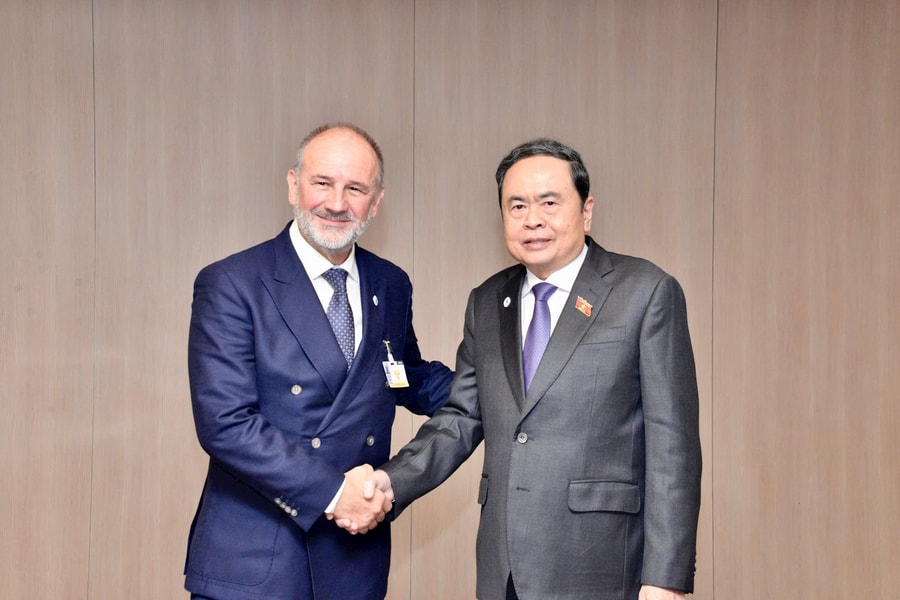 Chủ tịch Quốc hội Trần Thanh Mẫn gặp Chủ tịch Thượng viện Áo