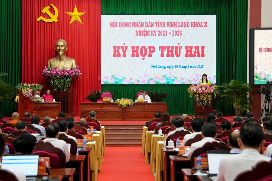 HĐND tỉnh Vĩnh Long khai mạc kỳ họp thường lệ giữa năm 2025