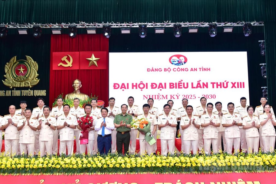 Thiếu tướng Nguyễn Đức Thuận, Giám đốc Công an tỉnh được chỉ định giữ chức Bí thư Đảng ủy Công an tỉnh Tuyên Quang