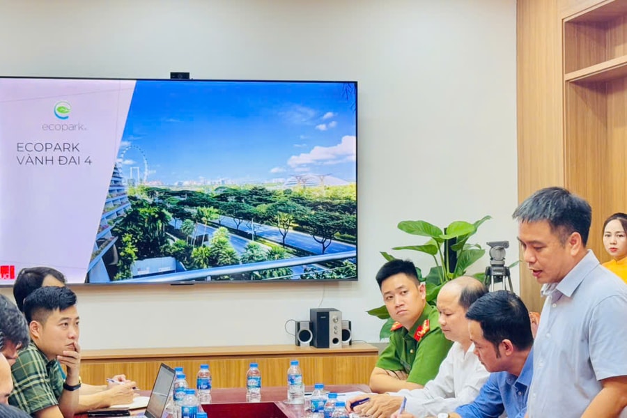 Hà Nội: Ecopark muốn triển khai các mô hình đô thị sinh thái xanh tại xã Tam Hưng