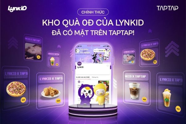 Kho quà 0 đồng của LynkiD đã chính thức có mặt trên TapTap