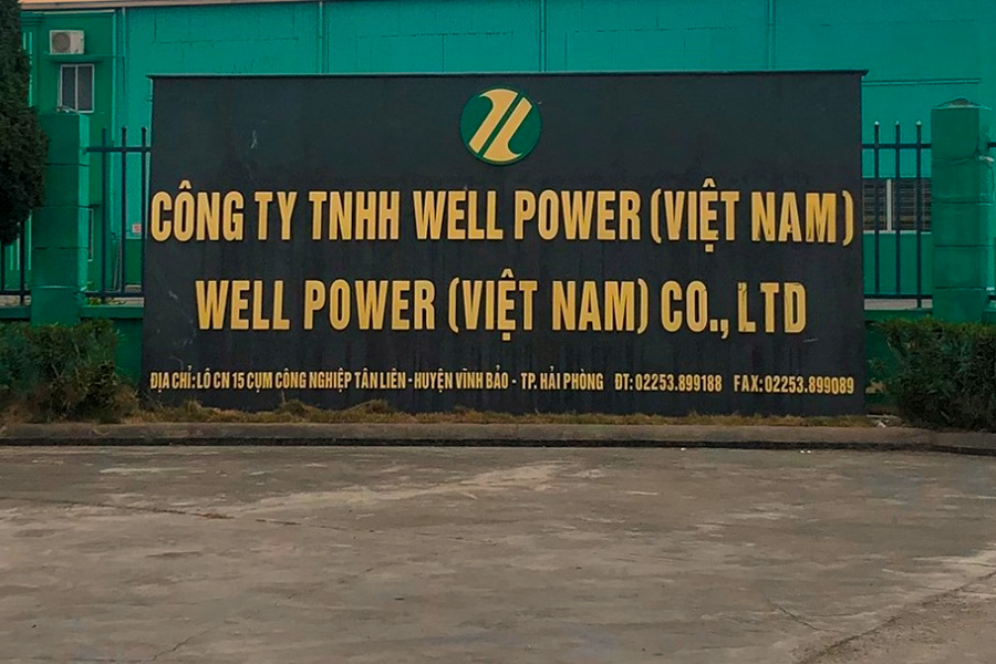 Hải Phòng: Yêu cầu Công ty TNHH Well Power (Việt Nam) thực hiện nghiêm luật bảo vệ môi trường