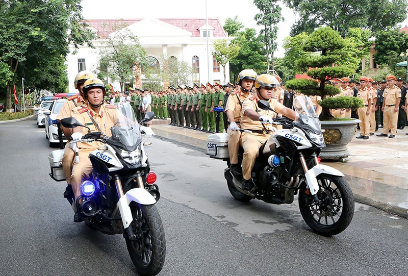 Phú Thọ tổ chức ra quân cao điểm tấn công, trấn áp tội phạm, bảo đảm an ninh trật tự