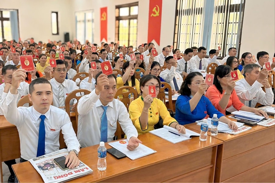 Lâm Đồng: Hoàn thành Đại hội Đảng bộ cấp xã, phường, đặc khu nhiệm kỳ 2025 - 2030