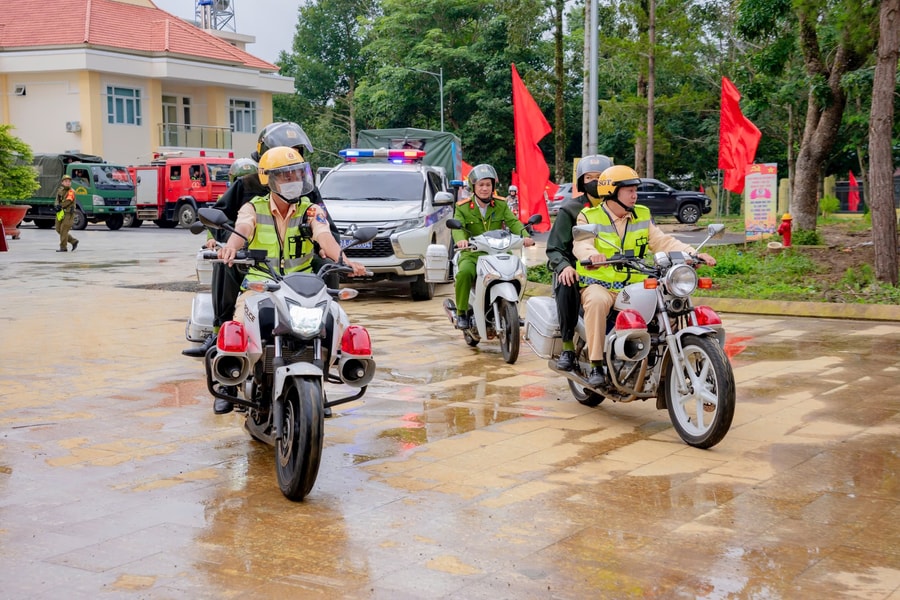 Công an tỉnh Lâm Đồng ra quân cao điểm tấn công, trấn áp tội phạm, bảo đảm an ninh trật tự phục vụ Đại hội Đảng các cấp
