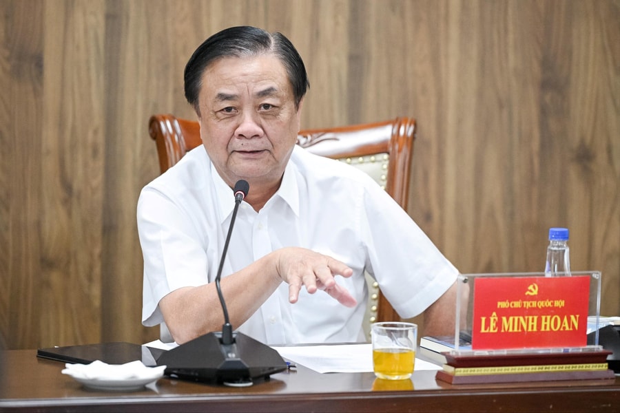 Phó Chủ tịch Quốc hội Lê Minh Hoan chủ trì họp về triển khai phong trào "Bình dân học vụ số - Quốc hội số"