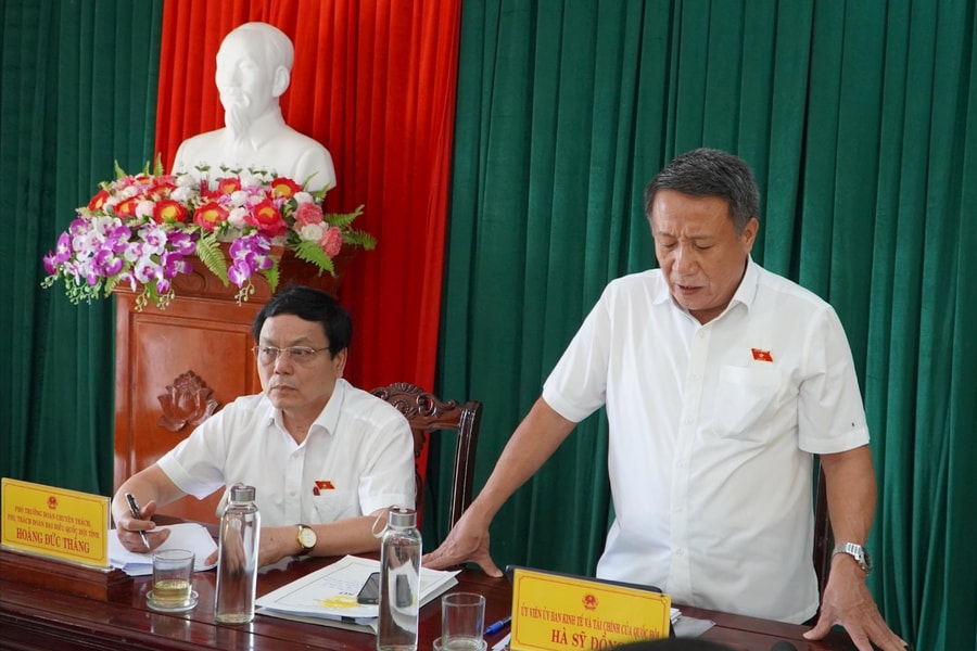 Khảo sát tình hình sắp xếp đơn vị hành chính tại xã Mỹ Thủy