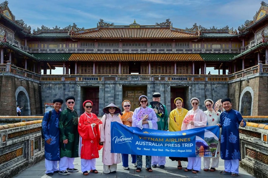Đoàn KOLs Australia trải nghiệm văn hóa Huế