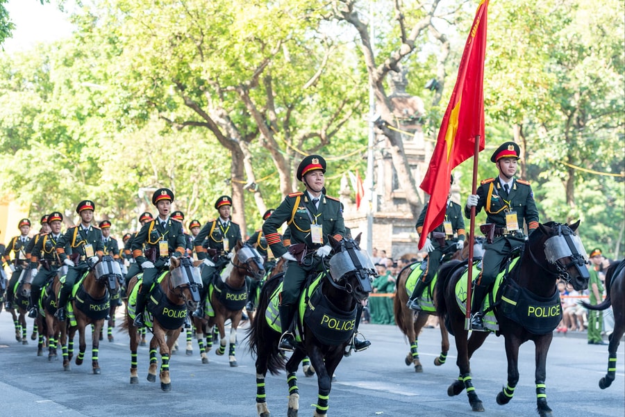Tưng bừng Lễ khai mạc Nhạc hội Cảnh sát thế giới năm 2025 tại Việt Nam