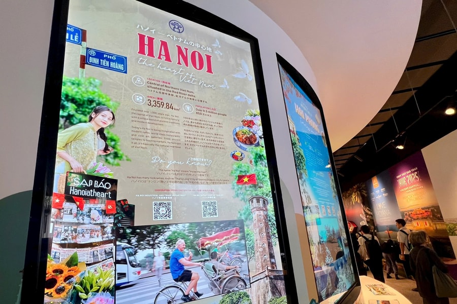 Quảng bá du lịch Hà Nội tại Triển lãm Thế giới 2025 ở Nhật Bản