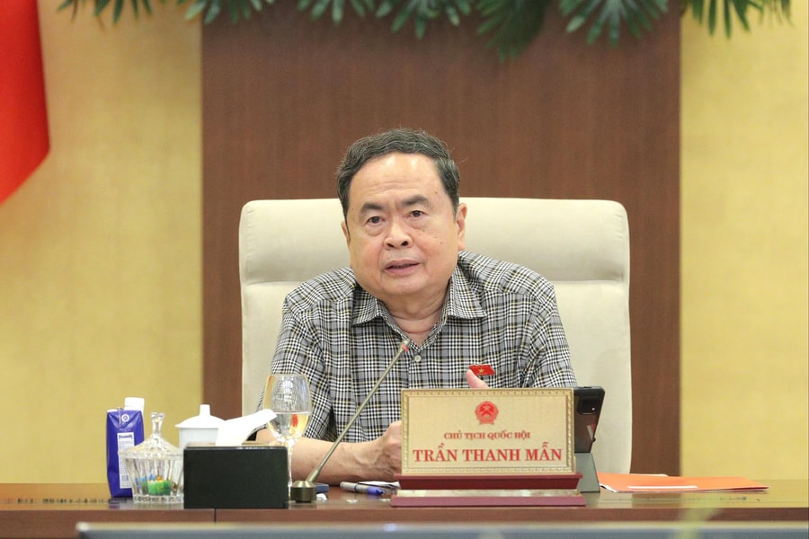 Chủ tịch Quốc hội Trần Thanh Mẫn ký ban hành các Nghị quyết của Ủy ban Thường vụ Quốc hội