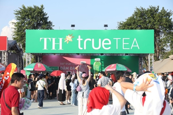 TH true TEA cùng 50.000 khán giả hòa mình vào đại nhạc hội V Concert và V Fest
