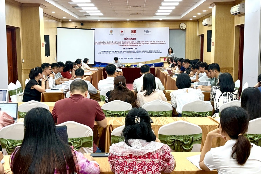 Nâng cao kỹ năng phối hợp, phản ứng nhanh trong cung cấp dịch vụ trợ giúp pháp lý