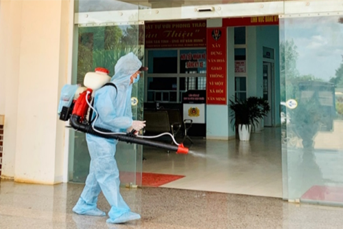Công an tỉnh Đắk Lắk tăng cường phòng, chống dịch sốt xuất huyết và Covid-19