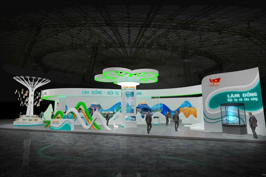 Lâm Đồng tăng tốc hoàn thiện điểm nhấn Triển lãm 80 năm Ngày Quốc khánh