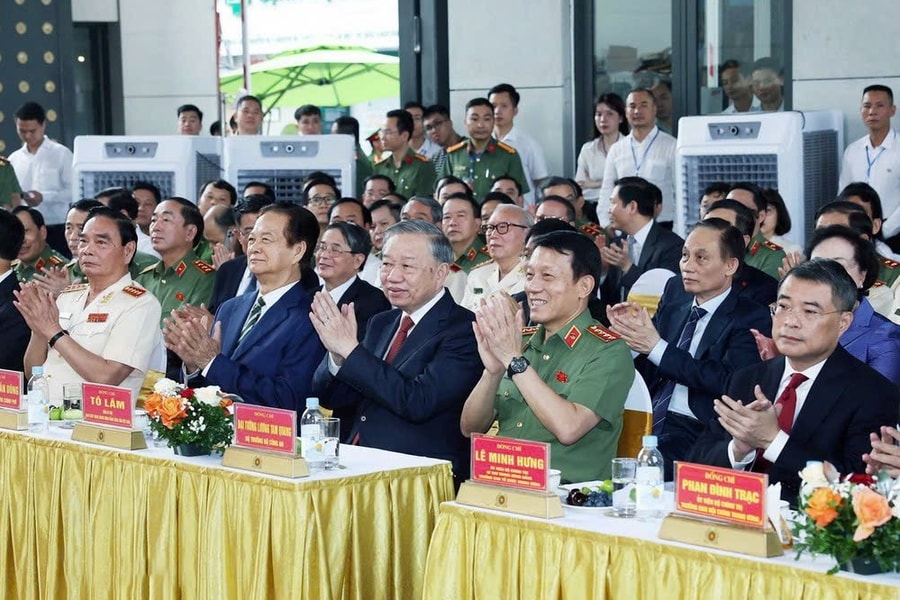 Tổng Bí thư Tô Lâm dự Lễ khánh thành trụ sở Bộ Công an